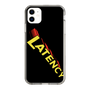 スリムプロテクションケース［ LATENCY - Rock logo - Black ］