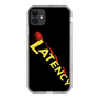 スリムプロテクションケース［ LATENCY - Rock logo - Black ］