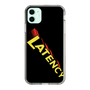 スリムプロテクションケース［ LATENCY - Rock logo - Black ］