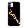 スリムプロテクションケース［ LATENCY - Rock logo - Black ］