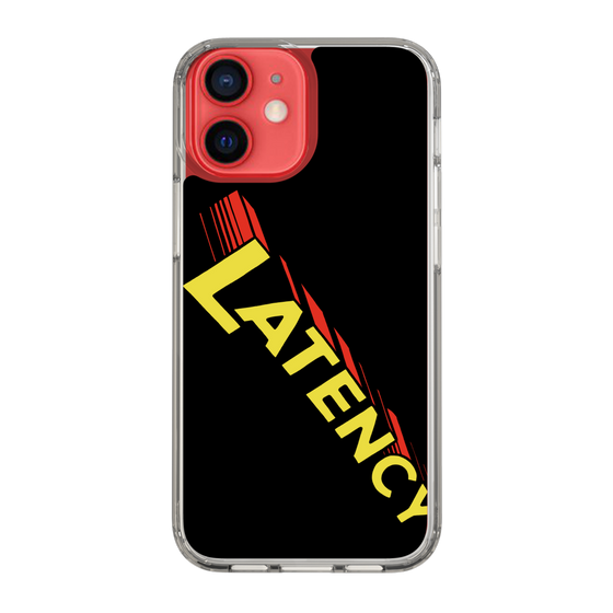 スリムプロテクションケース［ LATENCY - Rock logo - Black ］