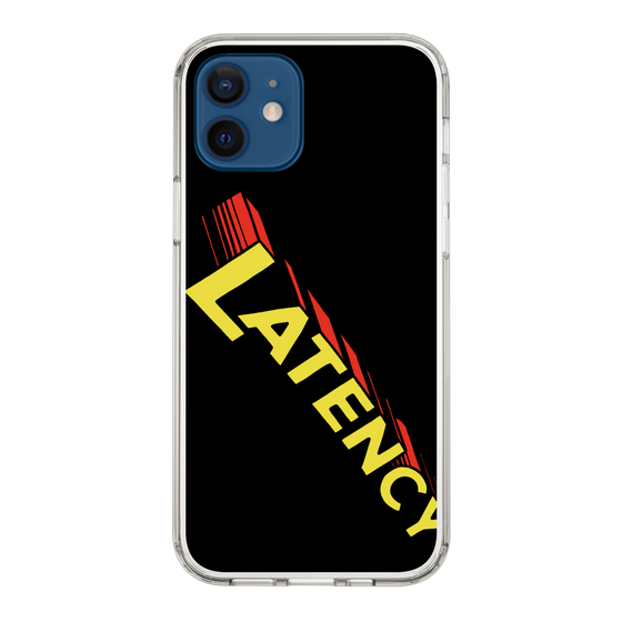 スリムプロテクションケース［ LATENCY - Rock logo - Black ］