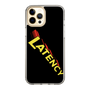 スリムプロテクションケース［ LATENCY - Rock logo - Black ］