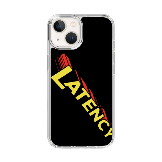 スリムプロテクションケース［ LATENCY - Rock logo - Black ］