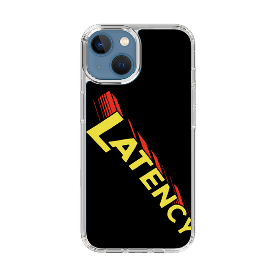 スリムプロテクションケース［ LATENCY - Rock logo - Black ］