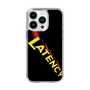 スリムプロテクションケース［ LATENCY - Rock logo - Black ］
