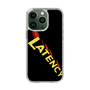 スリムプロテクションケース［ LATENCY - Rock logo - Black ］