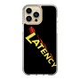 スリムプロテクションケース［ LATENCY - Rock logo - Black ］