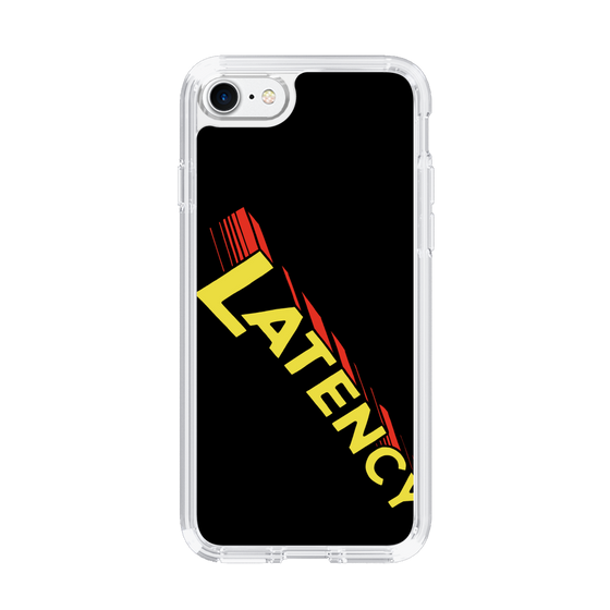 スリムプロテクションケース［ LATENCY - Rock logo - Black ］