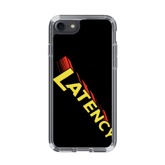 スリムプロテクションケース［ LATENCY - Rock logo - Black ］