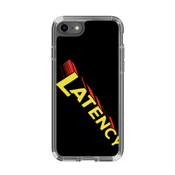 スリムプロテクションケース［ LATENCY - Rock logo - Black ］