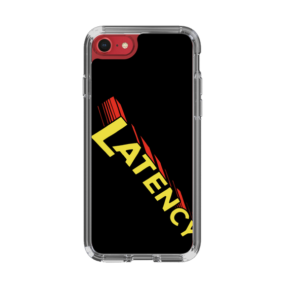 スリムプロテクションケース［ LATENCY - Rock logo - Black ］