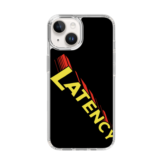 スリムプロテクションケース［ LATENCY - Rock logo - Black ］