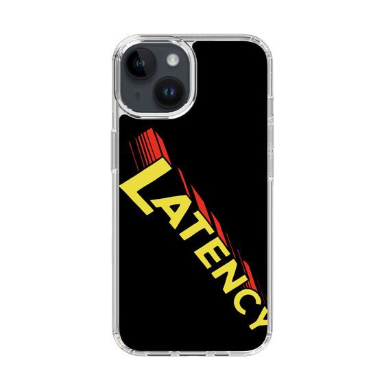 スリムプロテクションケース［ LATENCY - Rock logo - Black ］