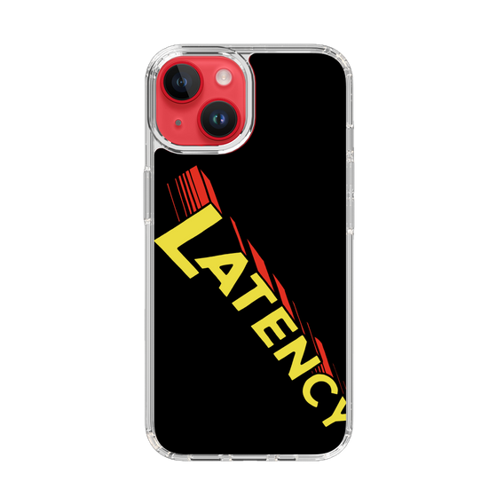 スリムプロテクションケース［ LATENCY - Rock logo - Black ］