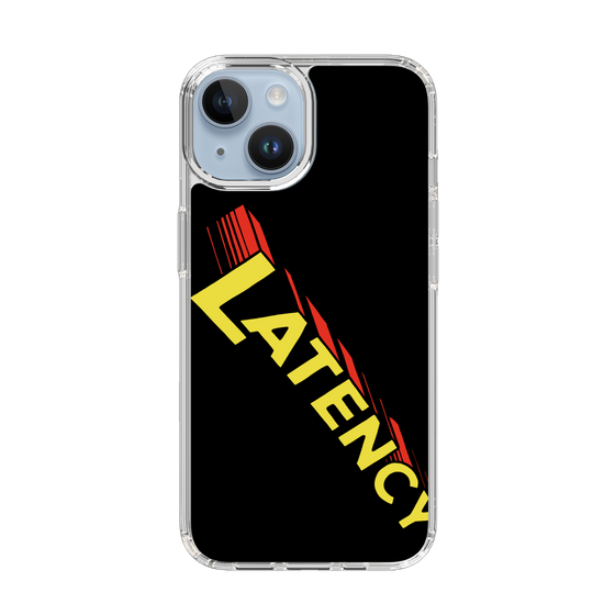 スリムプロテクションケース［ LATENCY - Rock logo - Black ］