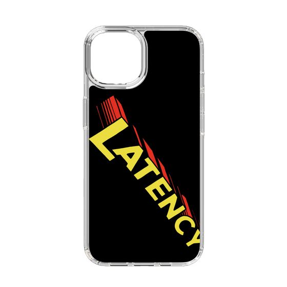 スリムプロテクションケース［ LATENCY - Rock logo - Black ］