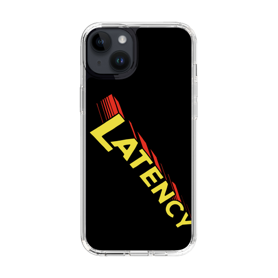 スリムプロテクションケース［ LATENCY - Rock logo - Black ］