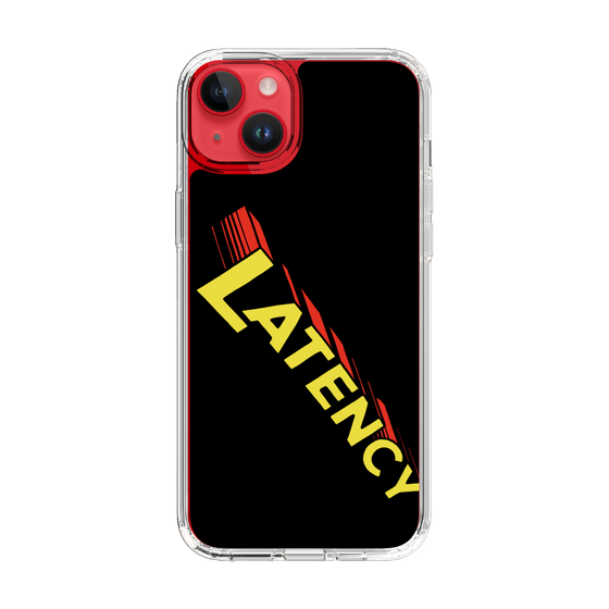 スリムプロテクションケース［ LATENCY - Rock logo - Black ］