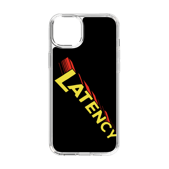 スリムプロテクションケース［ LATENCY - Rock logo - Black ］