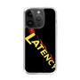 スリムプロテクションケース［ LATENCY - Rock logo - Black ］