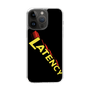 スリムプロテクションケース［ LATENCY - Rock logo - Black ］