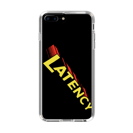スリムプロテクションケース［ LATENCY - Rock logo - Black ］