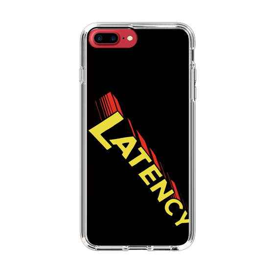 スリムプロテクションケース［ LATENCY - Rock logo - Black ］
