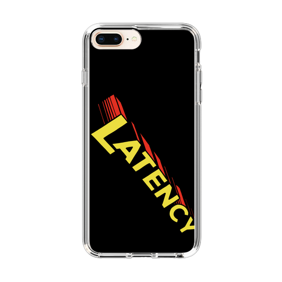 スリムプロテクションケース［ LATENCY - Rock logo - Black ］