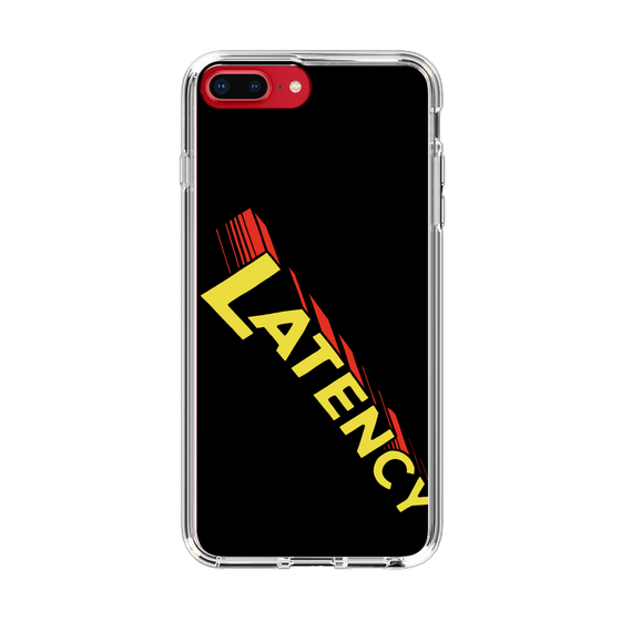 スリムプロテクションケース［ LATENCY - Rock logo - Black ］