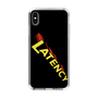 スリムプロテクションケース［ LATENCY - Rock logo - Black ］