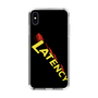 スリムプロテクションケース［ LATENCY - Rock logo - Black ］