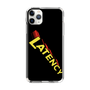 スリムプロテクションケース［ LATENCY - Rock logo - Black ］