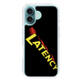 スリムプロテクションケース［ LATENCY - Rock logo - Black ］