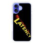 スリムプロテクションケース［ LATENCY - Rock logo - Black ］