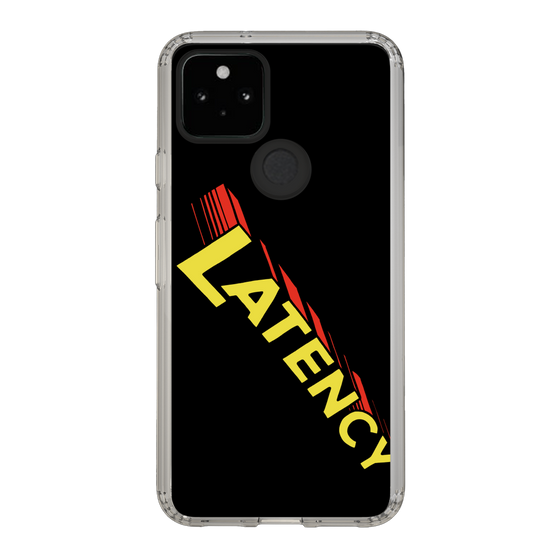スリムプロテクションケース［ LATENCY - Rock logo - Black ］