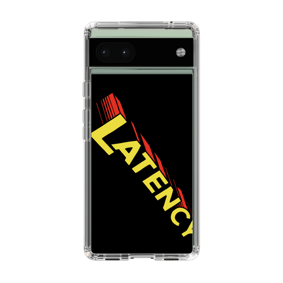 スリムプロテクションケース［ LATENCY - Rock logo - Black ］