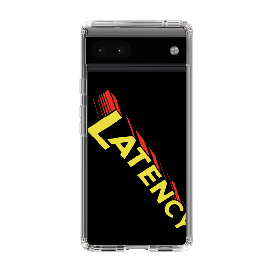 スリムプロテクションケース［ LATENCY - Rock logo - Black ］
