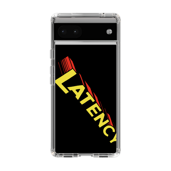 スリムプロテクションケース［ LATENCY - Rock logo - Black ］