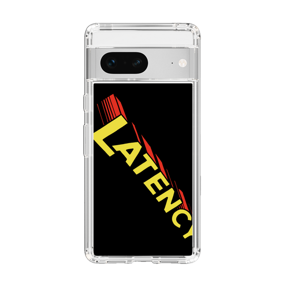 スリムプロテクションケース［ LATENCY - Rock logo - Black ］