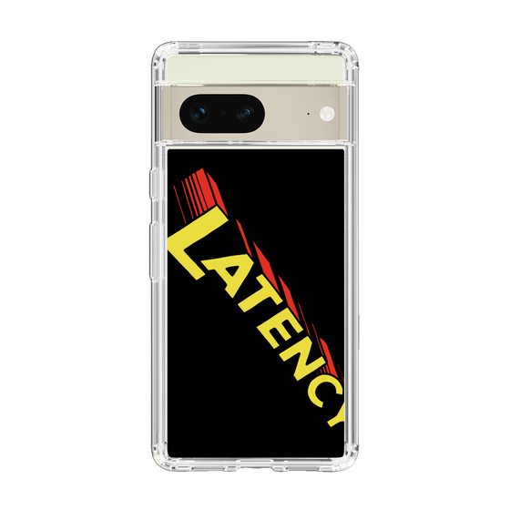 スリムプロテクションケース［ LATENCY - Rock logo - Black ］