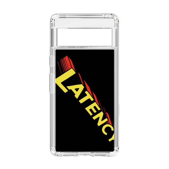 スリムプロテクションケース［ LATENCY - Rock logo - Black ］