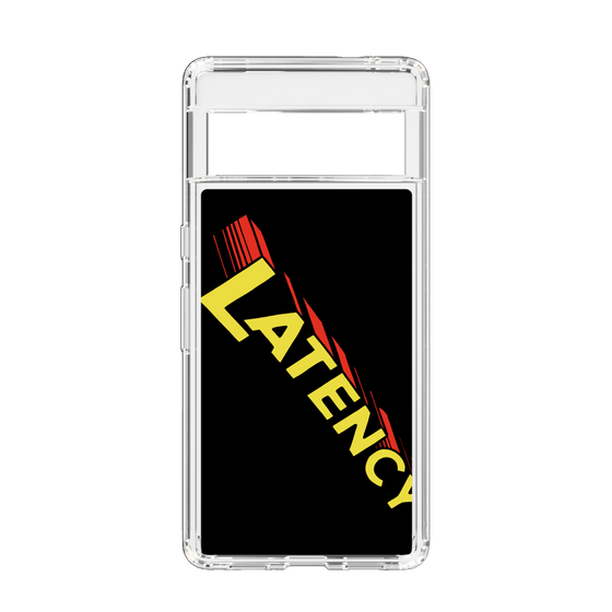 スリムプロテクションケース［ LATENCY - Rock logo - Black ］