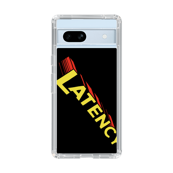 スリムプロテクションケース［ LATENCY - Rock logo - Black ］