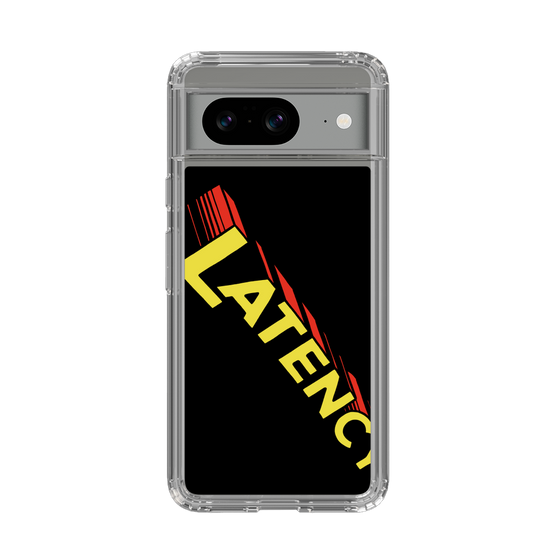 スリムプロテクションケース［ LATENCY - Rock logo - Black ］
