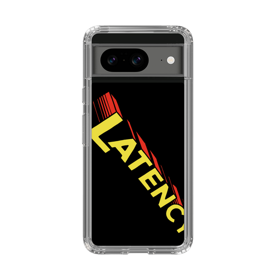 スリムプロテクションケース［ LATENCY - Rock logo - Black ］