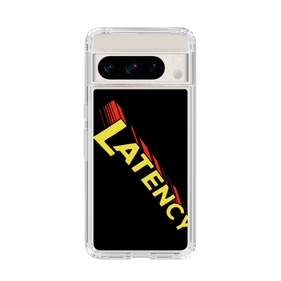 スリムプロテクションケース［ LATENCY - Rock logo - Black ］