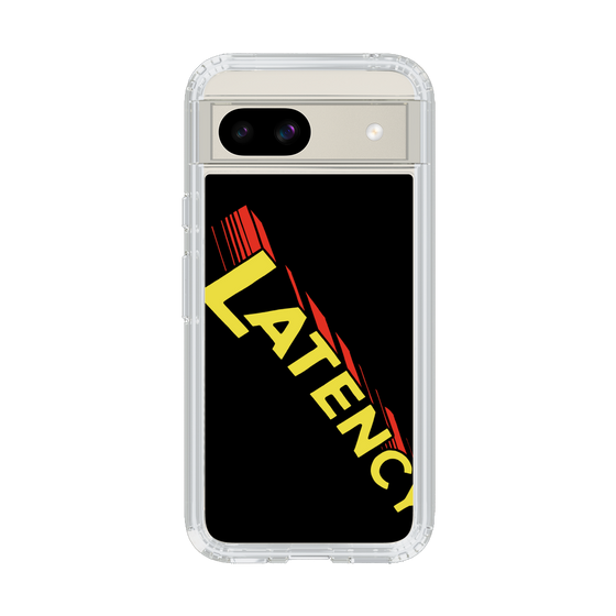スリムプロテクションケース［ LATENCY - Rock logo - Black ］
