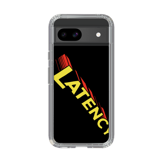 スリムプロテクションケース［ LATENCY - Rock logo - Black ］