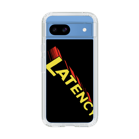 スリムプロテクションケース［ LATENCY - Rock logo - Black ］